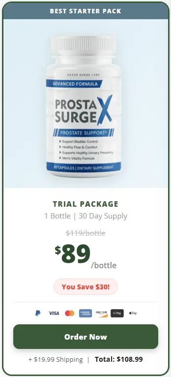 Order PROSTA SURGE X™ 1 Bottle
